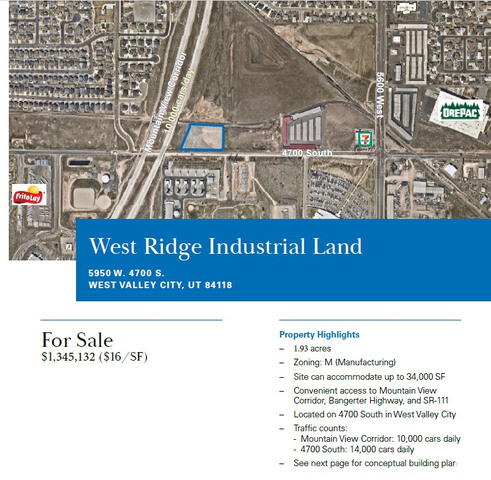 5950 W 4700 S, West Valley City UT 84118