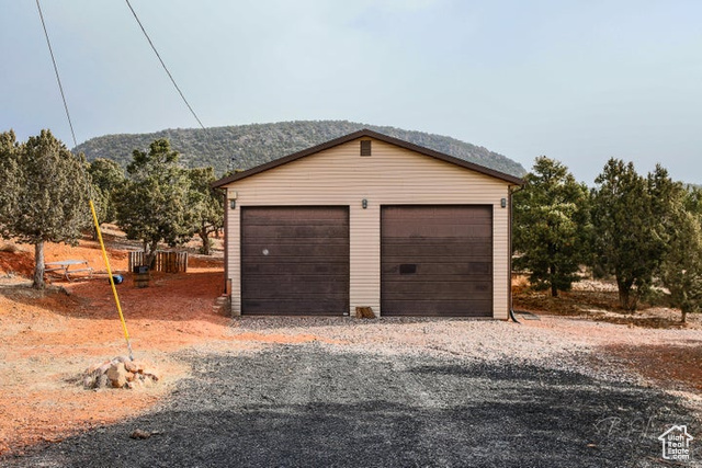 Stick Built Garage