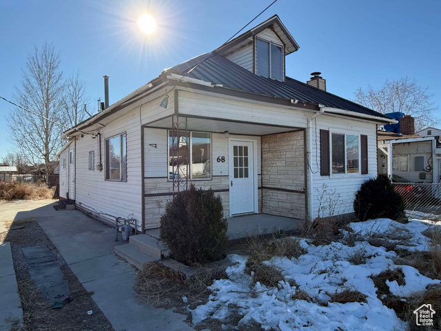 View of front of house