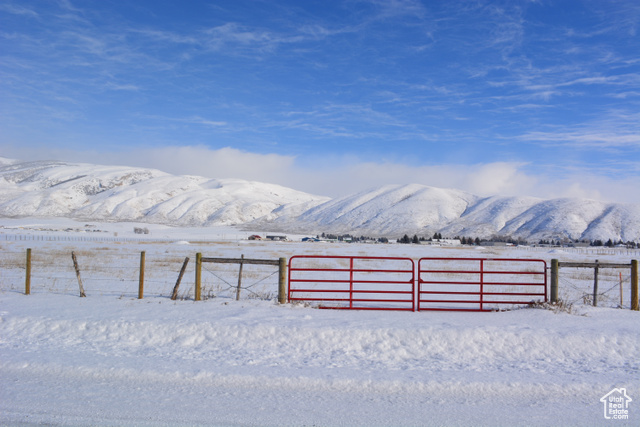 View of mountain feature featuring a rural view