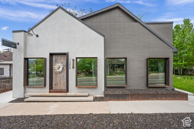 View of rear view of house