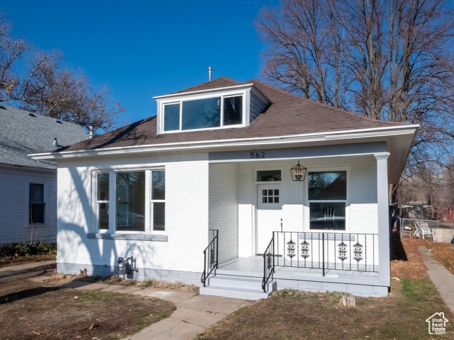 Bungalow-style home featuring a porch