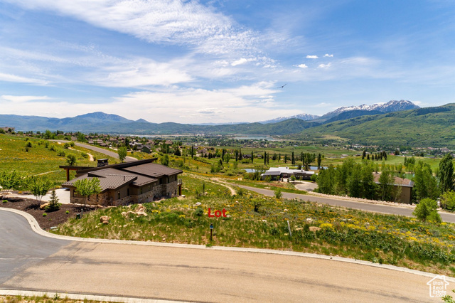 Mountain view featuring a rural view