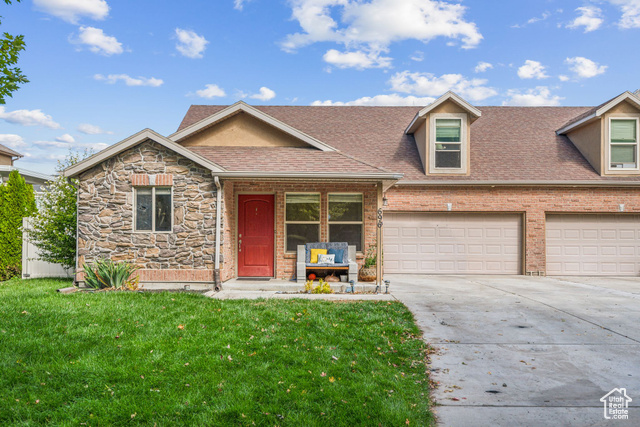 Beautiful Home in Springville, UT! Situated in a fantastic neighborhood with no HOA fees, this home offers easy access to schools, shopping, restaurants, and freeways. Perfect for main-level living, the layout features 4 spacious bedrooms, 3 full baths, and a nice-sized lot with spacious back yard. Enjoy the fenced yard with a storage shed, covered patio, and multiple garden areas. Inside, you'll find hardwood flooring, upgraded alder cabinets, solid surface countertops, stainless steel appliances, a water softener, a reverse osmosis water purifier, and a fridge. The master suite boasts a walk-in closet and a jetted tub. Additional features include a storage closet in the garage and gorgeous mountain views. Bring your pickiest buyer-they'll fall in love! ** All facts and figures provided as a courtesy estimate only, Buyer advised to verify all.