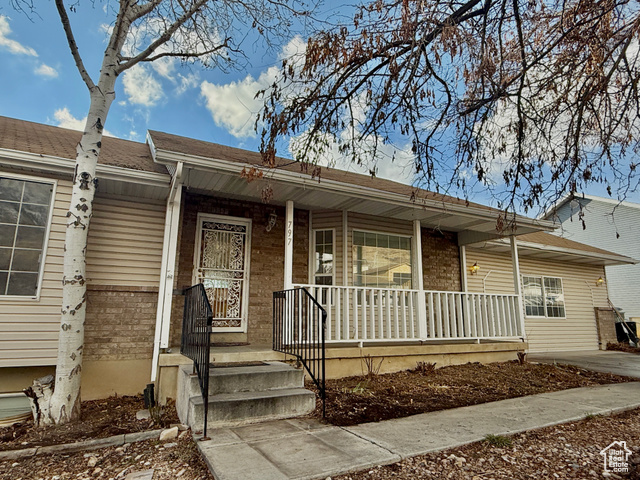 Amazing location.  Walking distance to the mountains, multiple hiking trails and the Murdock trail out your back door. Breathtaking  views. Fabulous neighborhood with small town feel.  Backyard is adjacent to city park that is perfect for summer slip 'n slide activities and the best hills for winter sledding. Park is complete with play area and basketball court.  Xeriscape in front and backyard.   Garage is enclosed but can easily be converted back to 2 car garage or use for more gathering space. Multiple fruit trees(apple, apricot, cherry, pears and plums) and thornless blackberry and grape vines.  Incredible deck off of the kitchen and master suite.  Spacious open floor plan.  Help offset mortgage with new accessory apartment with private entrance.