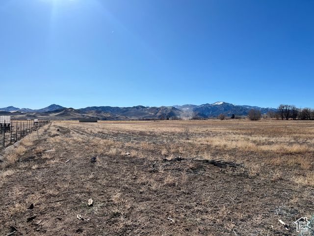 View of mountain feature featuring a rural view