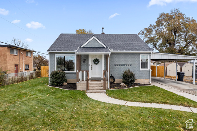 Move-in ready and waiting for you! Explore the home virtually with our 3D tour!  Step into thoughtfully remodeled Spanish Fork home! This 3 bed, 2 bath property, boasting 1,856 sq ft on a .20-acre lot, is ready for its next chapter. Enjoy the spacious open living area, perfect for gatherings, and envision the possibilities of the basement's potential for a separate living space. Experience modern comfort with a brand-new tankless water heater, ensuring endless hot water and energy efficiency. Conveniently located near I-15 and local amenities, this home offers both comfort and convenience. This property presents a fantastic opportunity. Square footage figures are provided as a courtesy estimate only and were obtained from County Records. Buyer is advised to obtain an independent measurement.