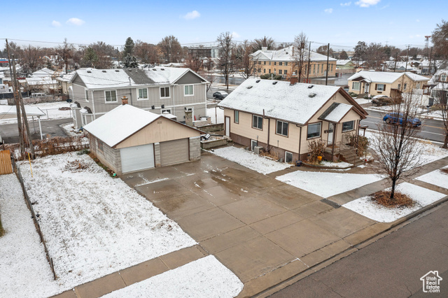 This R16-zoned Single-Family Residence with an Accessory Dwelling Unit (ADU) Overlay permits the addition of a secondary dwelling unit on the same lot as the primary residence. The upstairs unit currently rents for $1,400 (rents are low and can be raised). The new owner should occupy the downstairs unit. This is an excellent opportunity to subsidize mortgage payments and use possible current rents as potential income to help qualify. The lease is currently month-to-month. The downstairs features new countertops; all appliances are included. Please get in touch with the Listing Realtor for showing times.