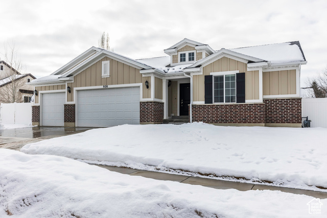 Located in the scenic heart of Heber City, Utah, 920 E 400 S offers a perfect blend of comfort, functionality, and breathtaking mountain views. This home is an ideal choice for those seeking a starter home with room to grow, as the unfinished basement provides a blank canvas for the new owners to design a space that suits their needs - whether it's additional living areas, a home gym, or a creative studio. It's also perfectly suited for those looking to downsize without sacrificing storage, with abundant space downstairs and the added convenience of extra washer and dryer hookups. The main level features modern finishes, including sleek quartz countertops and stainless-steel appliances, adding a touch of sophistication to the warm and inviting interior. A heated three-car garage offers year-round comfort, and there's even a dedicated RV parking spot with a 50-amp plug - a rare find for adventurers. Outside, the property includes a sturdy shed with a cement floor, providing extra storage for tools and gear. Smart home automation enhances everyday living with NEST controls, smart plugs, and smart bulbs, allowing for seamless integration of technology. The true highlight, however, is the stunning backdrop of the Wasatch Back mountains and iconic Mount Timpanogos, offering a daily reminder of Utah's natural beauty. Adventure is never far, with world-class recreation just minutes away - from skiing at Deer Valley East Village to fly fishing on the Provo River, mountain biking and hiking trails, and ATV and snowmobile access in the Uinta Mountain Range. Don't miss the opportunity to experience all this home has to offer - schedule a showing today and discover your perfect balance of mountain living and modern convenience.