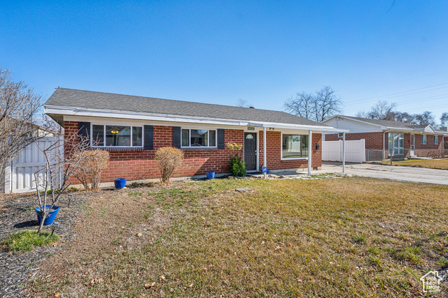 Welcome to this inviting 3-bedroom rambler, a perfect blend of comfort and functionality! This well-maintained home features a beautifully updated kitchen, offering plenty of space for cooking and entertaining. Enjoy the convenience of double-pane windows on the front of the home that provide both energy efficiency and a quiet, peaceful atmosphere.  Outside, you'll find a large storage shed and workshop  an ideal space for hobbies, storage, or projects. Whether you're an avid DIYer or just need extra space, this bonus feature is a true highlight.  With easy access to local amenities and a serene neighborhood, this home offers the best of both convenience and tranquility.  Square footage figures are provided as a courtesy estimate only and were obtained from tax records .  Buyer is advised to obtain an independent measurement.