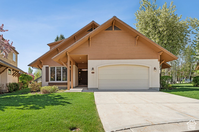 57 W OBERLAND CT Midway, Utah A beautiful home in the impressive community of Valais, featuring a balance of refined yet rustic finishes in the heart of the Wasatch Valley. Retreat to this incredible property, surrounded by open space and endless recreational opportunities. Comfortable rooms, an open floor plan with high ceilings and a thoughtful floor plan that offers cozy gathering spaces and also plenty of room to spread out is what awaits you. The open concept family room, dining room and kitchen offers an area to gather with friends and family in front of the stone fireplace or access to the backyard patio to take in the fresh air. Two bedrooms, along with the grand owner's suite, complete with double vanities, separate tub and shower and large walk-in closet, occupy the main level. The upper level showcases a large family room, two bedrooms and guest bath. Home features a brand new HVAC. The roof have been recently replaced. Come and enjoy all that Valais has to offer from the clubhouses, outdoor & indoor pools, spas, workout areas, tennis & pickleball courts, baseball field, dog park, playgrounds, to all the peaceful walking trails. Minutes away from world renown ski resorts, golf courses, reservoirs and the tranquility of the wandering Provo River.