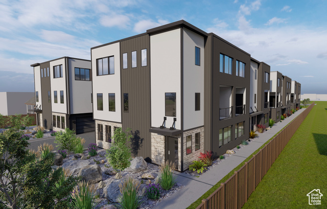 1380 S 900 W 1 Salt Lake City, Utah Estimated time of completion for first 9 units will be end of July 2025... the remaining 12 units are estimated to be completed end of October 2025 ***This Home qualifies for the CRA Affordable Home Loan! No income limits for the borrower! 3% Down with NO Mortgage Insurance Expense to the Buyer! Plus a $10,000 incentive to make your payment even lower. Subsidized Rate that is approximately 0.5% Lower than this lenders Conventional Loan. Lender Fees Waived (Third-Party & Pre-Paid Items still apply). Closing Cost Assistance available.*** Welcome to the Residences on 9th: Experience elevated living just 8 minutes from downtown in these stunning, luxury townhomes on 900 West. Designed with modern sophistication and comfort in mind, each spacious unit features high-end finishes, expansive open-concept layouts, and views that capture the beauty of the surrounding area. Whether you're looking for a personal residence or a premium investment opportunity, these townhomes offer flexibility with no rental restrictions, making long-term rentals a breeze. Highlights include: Designer kitchens with quartz countertops and premium appliances Bathrooms with elevated tile work Oversized windows for abundant natural light and stunning views Private balconies Attached garages and ample storage space Live or invest in one of the city's fastest-growing corridors-where luxury meets location.
