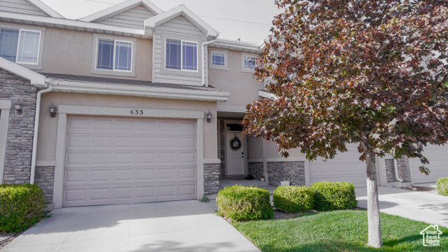 635 E 60 S A-3 American Fork, Utah Welcome Home to Comfort & Convenience Step into this beautifully maintained and thoughtfully designed townhome where comfort meets style. From the moment you enter, you'll appreciate the open layout featuring 9' ceilings on the main floor, abundant natural light, and stylish updates throughout - including newer flooring and fresh paint. The spacious kitchen is perfect for gathering, offering ample counter space and cabinetry. Retreat to the impressive primary suite, complete with a deep soaking tub and an oversized walk-in closet for all your storage needs. The fully finished basement includes a private bedroom and full bathroom, creating a cozy, tucked-away guest retreat or ideal work-from-home space. Located in a gated, family-friendly community, you'll enjoy low-speed traffic streets, playgrounds, and pool access just steps from your door. Perfectly positioned minutes from Silicon Slopes, Utah Valley University, and BYU, with quick access to shopping, dining, and I-15.Note: Square footage figures are provided as a courtesy estimate only and were obtained from county records. Buyer is advised to obtain an independent measurement.