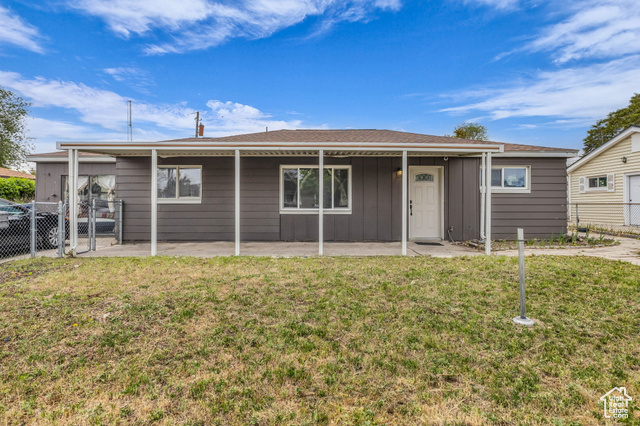 4587 W 5100 S Kearns, Utah Welcome to this beautifully updated home that blends comfort, functionality, and value in one of Kearns' most established neighborhoods. Thoughtfully renovated just a few years ago, this home features a modern kitchen with elegant quartz countertops, crisp shaker cabinetry, stainless steel appliances-including a gas range-and a layout perfect for both everyday living and entertaining. You'll love the fresh, updated bathrooms, newer roof, windows, doors, baseboards, trim, paint, lighting fixtures, and hardware throughout. Major mechanical upgrades have already been taken care of, including a newer furnace, AC unit, and water heater for year-round comfort. Outside, the fully fenced yard is a versatile space designed for relaxation and functionality. Enjoy multiple paver patiosn and covered patios ideal for shade or rainy days, plus a spacious detached garage/shop-perfect for hobbies, storage, or a workshop. All kitchen appliances as well as the washer and dryer are included, making this home truly move-in ready. While there is some light, purely cosmetic wear, the home has been well cared for and is ready for your personal touch. Located in vibrant Kearns, you'll enjoy access to nearby parks, schools, shopping, dining, and the state-of-the-art Kearns Oquirrh Park Fitness Center. Just a short drive to downtown Salt Lake City and outdoor recreation in the Wasatch Mountains, this home offers both convenience and community.