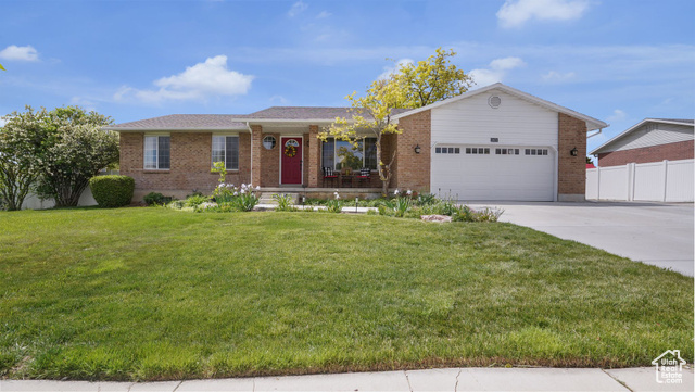 2473 W 7420 S West Jordan, Utah Updated 5 bed, 3 bath rambler in a quiet neighborhood with stunning mountain views! Enjoy a modern kitchen, open-concept living, and a spacious finished basement. Set on a large, landscaped lot with mature trees, private patio, and room for RV/boat parking. Perfect for entertaining or relaxing. Close to parks, schools, and shopping-this home offers the ideal mix of comfort, space, and scenery. Square footage figures are provided as a courtesy estimate only and were obtained from county records . Buyer is advised to obtain an independent measurement.