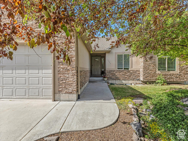 Charming Sunstone ranch on the edge of Daybreak-minus the HOA! This 3-bed, 2-bath home sits on a generous, fully fenced lot and features vaulted ceilings and an open living/dining layout. Sold "as-is," it presents a clear canvas for your personal touches. Enjoy quick access to trails, shopping, and top-rated schools without the extra fees-don't miss this value-packed opportunity!
