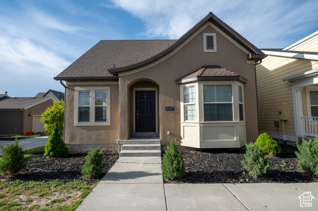 A beautifully updated single-level home nestled in the heart of South Jordan's desirable Daybreak community. Built in 2009, this 2 bedroom,  2 bathroom home is ready for new owners. The basement is ready to be finished with the potential for another 3 bedrooms, 1 bathroom, and a family room.  Enjoy the trails, parks, and lake activities as a member of the community.