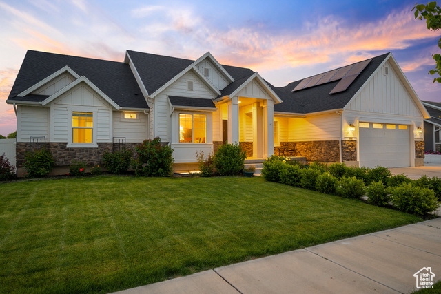 1047 N 700 W Mapleton, Utah Welcome Home to Your Forever Haven! Tucked away in a peaceful neighborhood in the of middle of Mapleton, this stunning home is more than just a house-it's the place where your best memories are waiting to unfold. With 6 spacious bedrooms, 4.5 bathrooms, and room to grow, stretch, and thrive, every inch of this home is designed with your life in mind. Step inside to find fresh carpet and paint, giving the entire space a bright, like-new feel. The expansive great room welcomes you with soaring vaulted ceilings and sun-filled windows that overlook a wide-open sheep field-offering tranquil views and the soothing sense of country calm. Downstairs, the fully finished basement opens up to an enormous recreation room-the perfect spot for movie nights, ping-pong tournaments, or birthday parties with friends and family. Outside, the backyard is a child's dream come true. A fully outfitted playground invites hours of imaginative play, while garden beds and mature fruit trees add charm and the joy of homegrown harvests. Work-from-home days are a breeze with dedicated telework features, and evenings bring the magic of mountain sunsets, with Springville Canyon just minutes away for quick weekend getaways or early morning hikes. This is the kind of neighborhood where kids ride bikes until the sun goes down, neighbors know your name, and life moves just a little bit slower-in the best possible way. Come see for yourself why this house isn't just a place to live-it's the perfect place to belong. Square footage figures are provided as a courtesy estimate only and were obtained from county records. Buyer is advised to obtain an independent measurement.