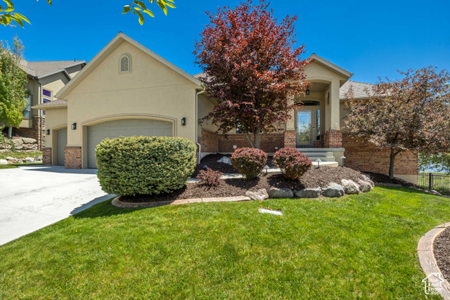 1804 E LONGBRANCH CT Draper (UT Cnty), Utah This beautiful rambler-style home features a walkout basement, spacious deck & patio-perfect for taking in panoramic views of the mountains, valley, and Lake. With no backyard neighbors and direct access to open space, you'll enjoy added privacy and a serene natural setting. Located in a vibrant community, residents have access to premium amenities including a clubhouse, gym, pool, tennis, pickleball courts, playground, and scenic hiking and biking trails. A perfect blend of comfort, convenience, and outdoor living. Square footage figures are provided as a courtesy estimate only and were obtained from the county records . Buyer is advised to obtain an independent measurement.