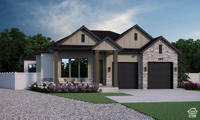 261 CONCORD FARM LN 6 Draper, Utah Welcome to Concord Lane in Draper.A stunning BRAND NEW home designed for modern living. This 5-bedroom, 3 bathroom masterpiece offers 3950 sq ft of thoughtfully crafted space, blending style, comfort, and efficiency. Step into an open-concept floor plan featuring high ceilings, abundant natural light, and premium finishes. The gourmet kitchen is a chef's dream, boasting custom cabinetry, quartz countertops, a large island, wall ovens, and a large pantry. The primary suite is a true retreat with a spa-inspired ensuite bathroom, double vanity, and a spacious walk-in closet. Laundry on the main level and the basement. Built with quality and energy efficiency in mind, this home has a bigger lot than several others in the neighborhood The beautifully landscaped yard offer the perfect setting for relaxation or entertaining. There are only a few homes available in this new community that are each curated with beautiful finishes. This exceptional home will be ready to move in September. Do not miss the opportunity to make it yours!