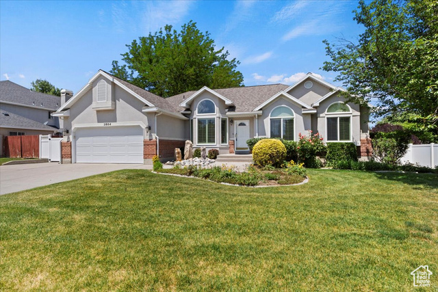 Charming Rambler in Highly Sought-After South Pointe Neighborhood. Welcome to this spacious 3-bedroom, 2.5-bath rambler located in the desirable South Pointe community of South Jordan. Built in 1994 by Ivory Homes, this well-maintained property offers 3,782 square feet of living space, including an unfinished basement-ready for your personal touch-with HVAC, electrical, and insulation already completed. Step inside to find vaulted ceilings throughout the main level, creating an open and airy atmosphere. The thoughtfully designed layout features a formal Family room and Dining Room, a large kitchen with a center island, lots of counter space and cabinetry, and convenient  pantry, perfect for entertaining or gatherings. The primary suite features vaulted ceilings, double entry doors, and spa like bath with separate tub and shower, and double sinks, private toilet and walk in closet.  The guest bathroom includes  tub/shower combo, all adding convenience and functionality. Enjoy main-level living with a dedicated laundry room, and take advantage of the .33-acre fully landscaped and fenced yard, complete with secondary water rights-ideal for summer evenings and outdoor fun. There's also a large RV parking pad, perfect for your recreational vehicles or extra storage. This home has been pre-inspected, with radon and mold testing completed, providing peace of mind for future homeowners. It's priced to sell based on current condition-an excellent opportunity for buyers looking to get into a great neighborhood and add equity with some finishing touches. Don't miss your chance to own in one of South Jordan's most established and beloved communities!