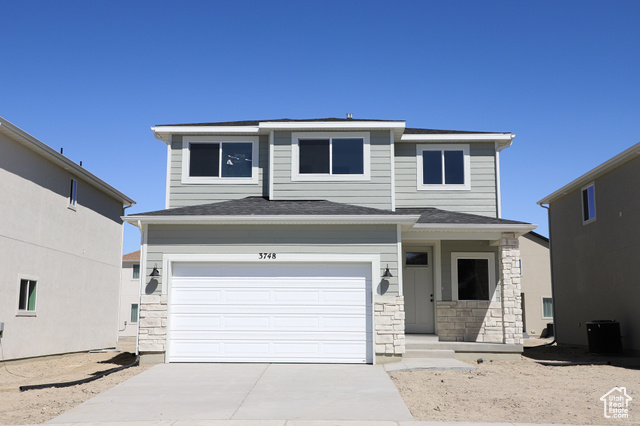3748 N JANIE ST 1007 Eagle Mountain, Utah $10,000 for closing costs, rate buy-down or price reduction REGARDLESS of lender--quartz slab counters--painted cabinets--laminate on entire main floor--dual sink in master bath--separate tub/shower in master bath--double shower in master bath--vaulted ceiling in master bedroom--front yard landscaping included