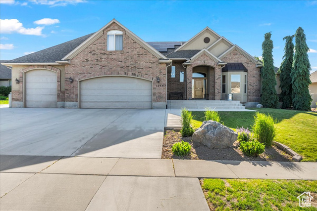 12562 S MAJESTIC HILL CT Herriman, Utah Welcome to your dream home in the heart of Herriman! Situated on a sprawling 0.5-acre lot, this meticulously maintained home offers functionality and room to expand into. Step inside to soaring vaulted ceilings, an open-concept floor plan, and thoughtful upgrades throughout, including granite countertops, hardwood floors, and upgraded cabinetry and hardware. The vaulted primary bedroom and an office are located on the main floor. The main level is perfect for entertaining, while the fully finished basement features a private entrance and full kitchen-ideal as an in-law suite or potential rental opportunity. Car enthusiasts and storage lovers will appreciate the massive 4-car garage with added built-in storage solutions. Located in a prime area of Herriman, you'll enjoy the perfect blend of space, privacy, and convenience. Whether you're looking for multi-generational living, income potential, or simply room to breathe-this home checks every box.