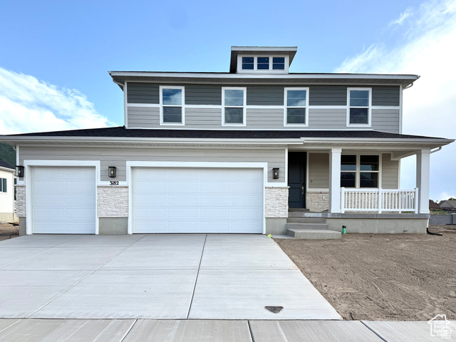 3182 E CANYON MEADOWS DR 212 Spanish Fork, Utah **CONTRACT ON THIS HOME TODAY AND QUALIFY FOR A 30 YEAR FIXED CONVENTIONAL RATE AS LOW AS 4.999% FHA/VA and 5.50% on a 30 year fixed Conventional***. Restrictions Apply: Contact Us for More Information** The Hemingway plan features an entryway with adjacent office space that can be used to suit your needs. At the back of the home, you'll find a great room, a large kitchen with an island, sunroom, a mudroom with a walk-in-pantry. Upstairs, you'll find a convenient laundry room and a primary suite with private bath and walk-in closet, 3 additional bedrooms and spacious loft. Contact us today for more information or to schedule a private tour! Pictures are of another finished home of the same floor plan.
