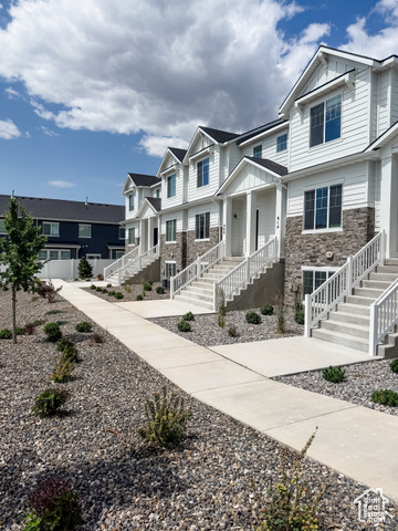 Be the first to live in this brand-new townhome located in the heart of Lehi! Ideally situated near Primary Children's Hospital, Lehi Main Street, Saratoga Springs, and Eagle Mountain, this home offers both convenience and comfort. Featuring 3 finished bedrooms upstairs, plus a spacious basement that can serve as a 4th bedroom with an on-suite bathroom or a large recreation room - perfect for your lifestyle needs. Enjoy community amenities including a nearby playground and pavilion, and take in beautiful mountain views right from your front door. Tucked away at the back of the community, this unit offers added privacy and quiet, away from busy roads. Move in just in time for summer! Contact the listing agent today for more information or to schedule a private tour.