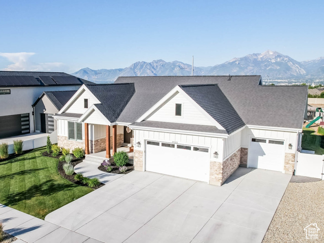 10243 S DIAL CT South Jordan, Utah Stunning 6 bed, 3.5 bath luxury home on sought-after Dial Court. Built in 2021 and kept in pristine condition, this home features premium upgrades throughout-white oak kitchen cabinets, custom built-ins, a huge walk-in pantry, and a deep 3-car garage. Enjoy incredible views of the mountains through large east-facing windows, flooding the home with natural light. The fully finished yard is perfect for outdoor living and entertaining. The 9-foot ceiling, walk-out basement offers incredible flexibility with a fully rentable 1 bed, 1 bath apartment (currently rented at $1,545/month), easily expandable to a 3 bed, 1.5 bath setup. Double insulation and separate HVAC provide excellent sound separation. Ideal for multi-family living or an ADU opportunity or use the full basement for yourself. Conveniently located less than 5 minutes from Costco, shopping, gym access, and the Bangerter Highway, this home combines luxury living with unbeatable accessibility. No showings until after open house Saturday June 14th 11-1PM.
