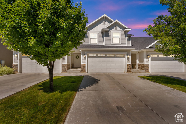 103 E 700 N 16 Springville, Utah Charming townhome on a quiet, single-street neighborhood in Springville with gorgeous mountain views. Bright, open main floor with a spacious kitchen and cozy family room. Upstairs you'll find three bedrooms, including a large master suite and convenient laundry. Enjoy a finished two-car garage and a private backyard with a big patio-perfect for relaxing or entertaining. A rare find you won't want to miss! Square footage is an estimate. Buyer to verify.