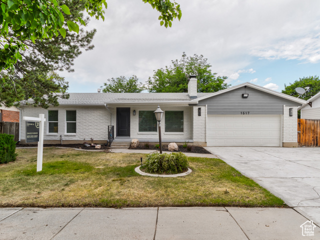 1517 E PLATA WAY Sandy, Utah Amazing newly remodeled rambler in the heart of Sandy! This six bedroom three bathroom home has everything you need any more, including a quiet backyard and a screened patio for year-round enjoyment and entertainment! On the main level you'll find a large family room, gorgeous kitchen with separate dining space, three bedrooms and two bathrooms (including the master). Downstairs you'll find an even larger, second family area, three more bedrooms, and a full bathroom. Too many upgrades to list so stop by and see for yourself before it's gone!