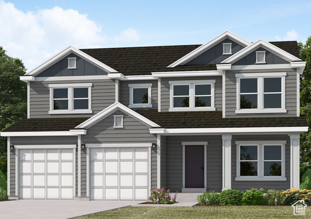 1075 E BLACKFEET DR 517 Eagle Mountain, Utah **TO BE BUILT OPTION** Enjoy the luxury and comfort you've always wanted in the Naples, a 6 bedroom, 3.5 bathroom floor plan with 3,661 total square feet. The entryway leads to a flex room that's perfect for relaxing by yourself, with family, or guests. Enjoy the large living room that is open to the kitchen which features granite countertops, large island, and spacious pantry. Upstairs you will find your owner's suite with a large walk-in closet and shower with an additional 3 bedrooms and a loft. Downstairs you will have 2 additional bedrooms, full bath and large rec room that is perfect for gatherings! Come personalize this home from the ground up! **Photos are of the same floorplan but modeled version. Options and colors will vary** Price reflects standard features and the preferred lender incentive of a FREE finished basement!