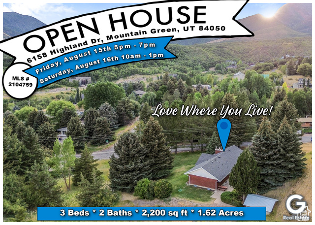 6158 N HIGHLAND DR, Mountain Green UT 84050