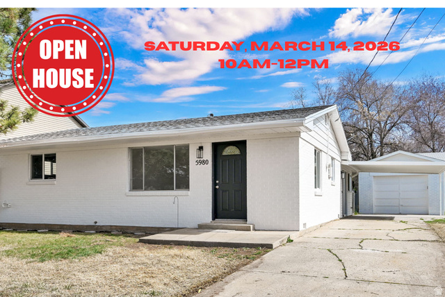 5980 S 2700 W
                     MLS #2143079