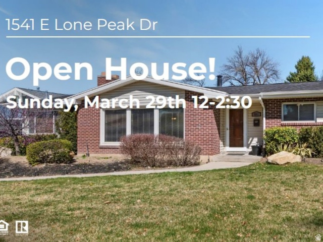 1541 E LONE PEAK DR, Holladay UT 84117
