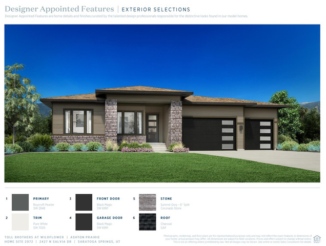 2427 SALVIA DR #2072, Saratoga Springs UT 84045